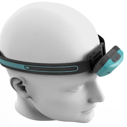 Artikelbild 2 für GP Discovery CH44 LED Stirnlampe blau 6,1 cm, Artikelnummer 760097