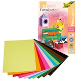 Artikelbild 1 für folia Fotokarton farbsortiert 300 g/qm 10 Blatt, Artikelnummer 132694