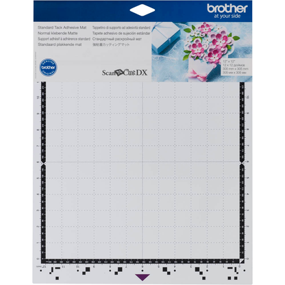 Artikelbild 2 für brother CADXMATSTD12 Schneidematte für Schneideplotter normal klebend 305 x 305 mm (12 x 12 Zoll) für 0,3 - 1,5 mm dickes Material, Artikelnummer 264901