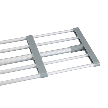 Artikelbild 7 für WENKO Teleskop-Garderobe 50609100 silber Metall 5 Haken 70,0-120,0 x 3,0 cm, Artikelnummer 808073