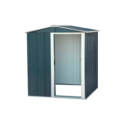 Artikelbild 4 für tepro Gerätehaus Eco 5x4, anthrazit/weiß, Artikelnummer 329629