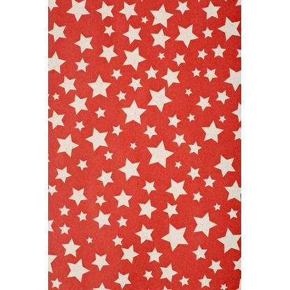 Artikelbild 2 für JUNG SCHÖNER VERPACKEN Geschenkpapier Diadem Sterne rot, 20,0 m, Artikelnummer 317517