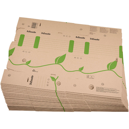 Artikelbild 9 für 25 Esselte Archivboxen ECO braun 10,0 x 23,3 x 32,7 cm, Artikelnummer 515087
