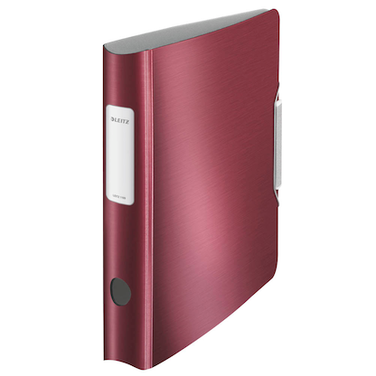 Artikelbild für AKTION: LEITZ Active Style 1109 Ordner granat rot Kunststoff 6,5 cm DIN A4 mit Prämie nach Registrierung, Artikelnummer 407965