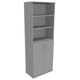 Artikelbild 1 für fm Regalschrank Sidney, 4260267328910 lichtgrau 80,0 x 44,2 x 222,1 cm, Artikelnummer 510093