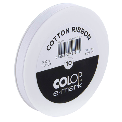 Artikelbild 13 für COLOP e-mark Textilband für Elektrostempel 10,0 mm x 25,0 m, 1 St., Artikelnummer 451298