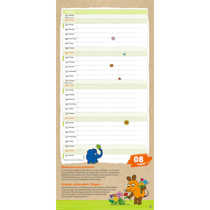 Artikelbild 9 für Heye Familienkalender Maus 2026, Artikelnummer 551568
