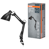 Artikelbild 1 für OSRAM Office Line Desk Pear Clip E27 Schreibtischlampe schwarz 11 W mit Tischklemme, Artikelnummer 710029