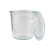 Artikelbild 1 für WECK Einmachgläser mit Deckel transparent 0,58 l, 2 St., Artikelnummer 243388