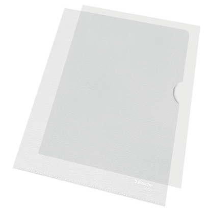 Artikelbild 20 für 100 Esselte Sichthüllen Standard Plus 54850 DIN A5 transparent genarbt 0,12 mm, Artikelnummer 654184