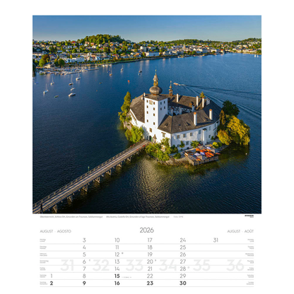 Artikelbild 9 für ATHESIA TAPPEINER Monats-Wandkalender Österreich 2026, Artikelnummer 554141