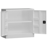 Artikelbild 1 für ClassiX Metallschrank X-530307 signalweiß 80,0 x 38,0 x 75,0 cm, aufgebaut, Artikelnummer 184067