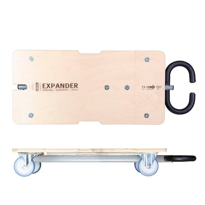 Artikelbild 5 für WAGNER® design yourself Transportwagen STAR CARRIER EXTENDABLE MM 1333 birke 37,0 x 74,0 x 14,5 cm bis 200,0 kg, Artikelnummer 418497