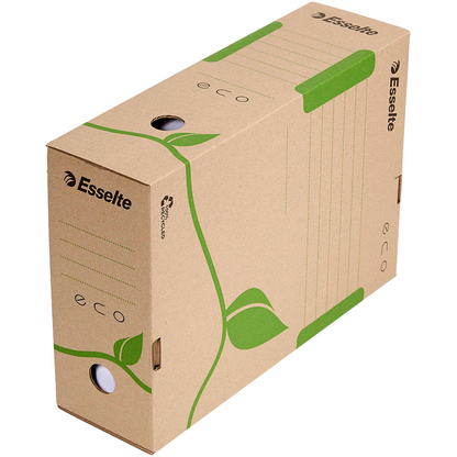 Artikelbild 12 für 25 Esselte Archivboxen ECO braun 10,0 x 23,3 x 32,7 cm, Artikelnummer 515087