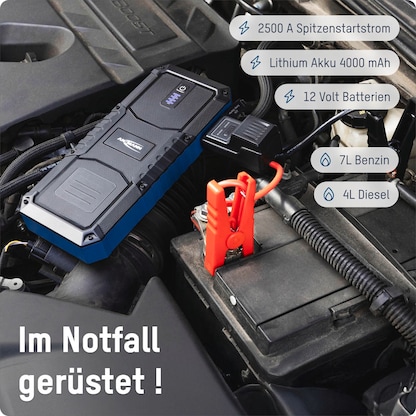 Artikelbild 5 für ANSMANN Jump Starter 16.0 Starthilfekabel, Artikelnummer 630139