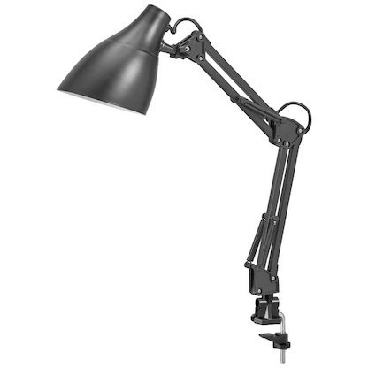 Artikelbild 2 für OSRAM Office Line Desk Pear Clip E27 Schreibtischlampe schwarz 11 W mit Tischklemme, Artikelnummer 710029