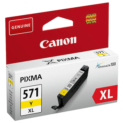 Artikelbild 2 für Canon CLI-571 XL Y gelb Druckerpatrone, Artikelnummer 216527