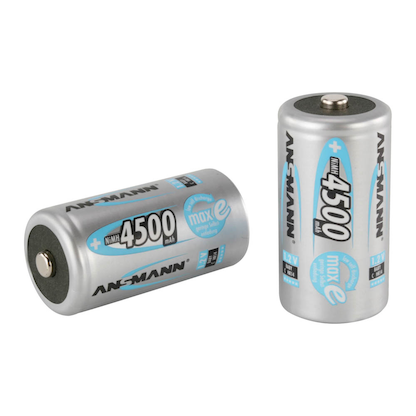 Artikelbild 3 für 2 ANSMANN Akkus Baby C 4.500 mAh, Artikelnummer 383802