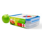 Artikelbild 1 für emsa Frischhaltedosen CLIP & CLOSE 7,7 cm hoch transparent 2x 0,6 l, 2 St., Artikelnummer 670154