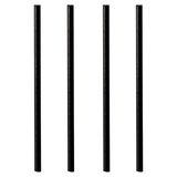 Artikelbild 1 für 100 PAPSTAR Strohhalme pure schwarz, Artikelnummer 131023