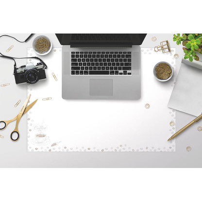 Artikelbild 3 für RNK-Verlag Schreibtischunterlage Coffee weiß Papier 60,0 x 42,0 cm, 30 Blatt, Artikelnummer 876221