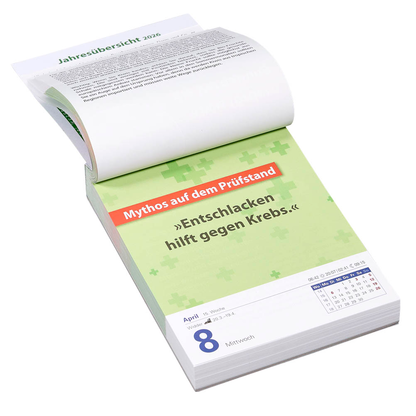 Artikelbild 6 für Heye Abreißkalender Die Ernährungs-Docs-Gesundheit durch das Jahr 2026, Artikelnummer 551228