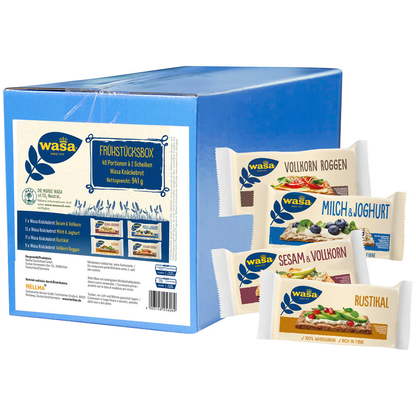 Artikelbild 6 für wasa® Frühstücksbox Knäckebrot 40x 2 St., Artikelnummer 619769