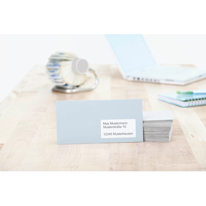 Artikelbild 4 für 200 HERMA Adressetiketten 5077 weiß 99,1 x 67,7 mm, Artikelnummer 518105