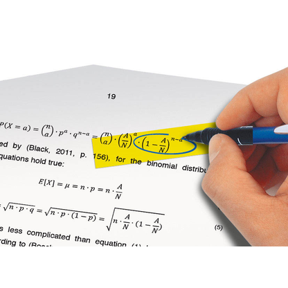Artikelbild 5 für SIGEL TRANSPARENT Haftmarker farbsortiert 5x 40 Streifen, Artikelnummer 381095