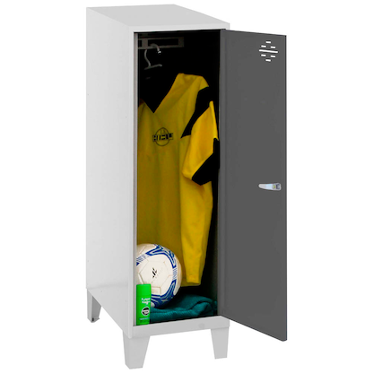 Artikelbild für Simonrack Spind SIMONLOCKER DISM weiß, anthrazit 8425437120398, 1 Schließfach 30,0 x 50,0 x 101,5 cm, Artikelnummer 356289