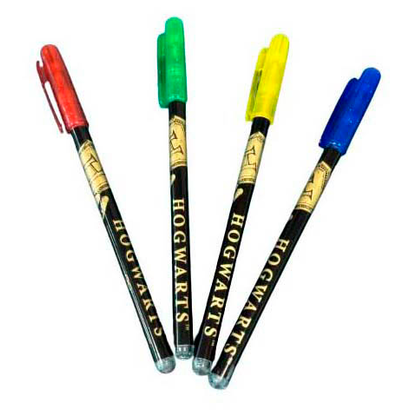 Artikelbild 4 für BlueSky Harry Potter Gelschreiber-Set schwarz, Schreibfarbe: farbsortiert, 4 St., Artikelnummer 416459