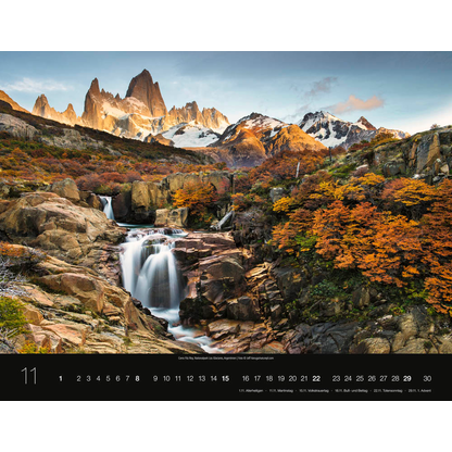 Artikelbild 12 für Monats-Wandkalender Rund um die Welt 2026, Artikelnummer 551103