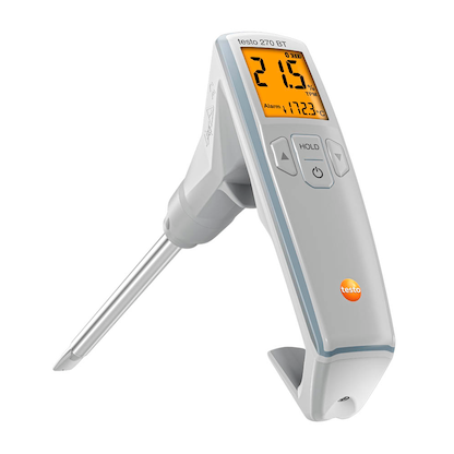 Artikelbild 14 für testo 270 BT Frittieröl-Tester-Set silber, Artikelnummer 607814