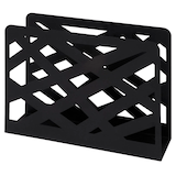 Artikelbild 1 für HAKU Möbel Zeitungsständer 44596 schwarz Metall, DIN A4, Artikelnummer 552903