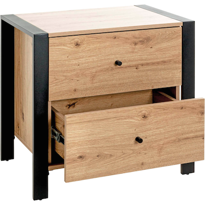 Artikelbild 4 für HAKU Möbel Konsole Nachttisch eiche 60,0 x 42,0 x 60,0 cm, Artikelnummer 340389