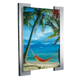 Artikelbild 1 für 3 Kerkmann Plakathalter Look alu DIN A4, Artikelnummer 530923