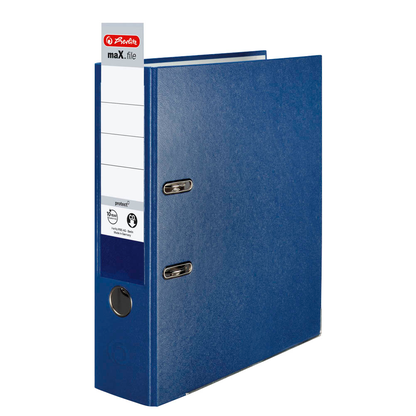 Artikelbild 3 für herlitz maX.file protect Ordner blau Kunststoff 8,0 cm DIN A4, Artikelnummer 138545