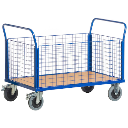 Artikelbild 3 für Rollcart Paketwagen 02-6118 blau 80,0 x 137,0 x 99,0 cm, Artikelnummer 277412