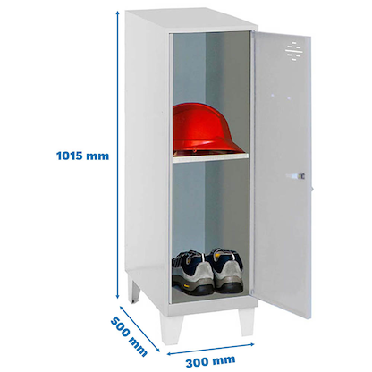 Artikelbild 2 für Simonrack Spind SIMONLOCKER DISM grau 8425437120671, 1 Schließfach 30,0 x 50,0 x 101,5 cm, Artikelnummer 356327