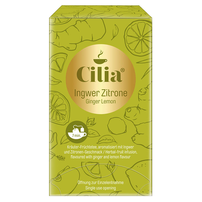 Artikelbild 16 für Cilia Ingwer-Zitrone Tee 20 Portionen, Artikelnummer 484566