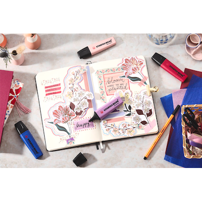 Artikelbild 3 für STABILO BOSS NatureCOLORS Wildflowers Textmarker rot, 1 St., Artikelnummer 691974