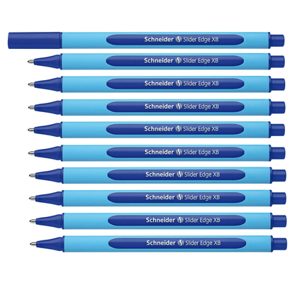 Artikelbild 23 für Schneider Kugelschreiber Slider Edge hellblau/dunkelblau, Schreibfarbe: blau, 10 St., Artikelnummer 568345