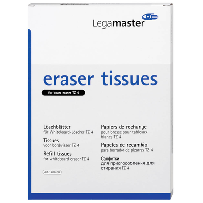 Artikelbild 2 für 100 Legamaster Löschpapier für Tafellöscher, Artikelnummer 171058