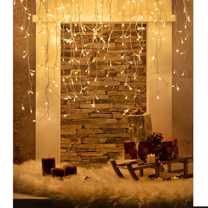 Artikelbild 9 für Idena 400er Eiszapfen LED Lichterkette transparent 10,3 m, Artikelnummer 761803