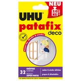 Artikelbild 1 für UHU deco doppelseitige Klebepads für max. 3,0 kg 1,6 x 1,8 cm, 32 St., Artikelnummer 907860