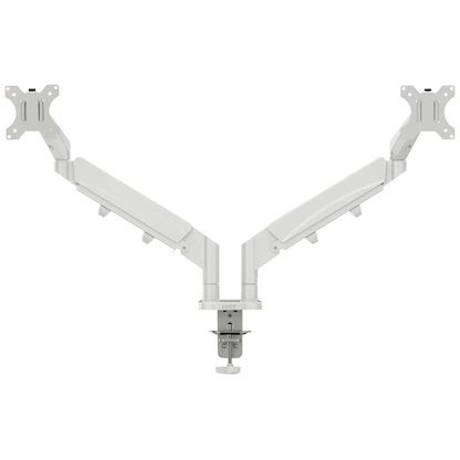 Artikelbild 2 für LEITZ Monitor-Halterung Ergo 65370085 lichtgrau für 2 Monitore, Tischklemme, Artikelnummer 103719