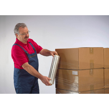 Artikelbild 3 für Stretchplus Stretchfolie 7,0 µm 300,0 m x 40,0 cm, 1 Rolle, Artikelnummer 333351