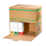 Artikelbild 1 für 10 Cartonia Archivcontainer braun 56,5 x 27,8 x 35,1 cm, Artikelnummer 808741