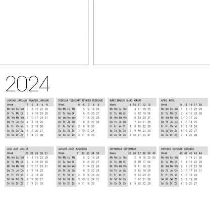 Artikelbild 4 für SIGEL Schreibtischunterlage MONATSPLANER 2020/2021/2022 schwarz/weiß Papier 59,5 x 41,0 cm, 12 Blatt, Artikelnummer 481119