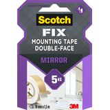 Artikelbild 1 für Scotch FIX™ MIRROR doppelseitiges Klebeband 19,0 mm x 1,5 m, 1 Rolle, Artikelnummer 570779